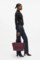 KARL LAGERFELD k/SKUARE EW MD TOTE GRAINY BURGUNDY
